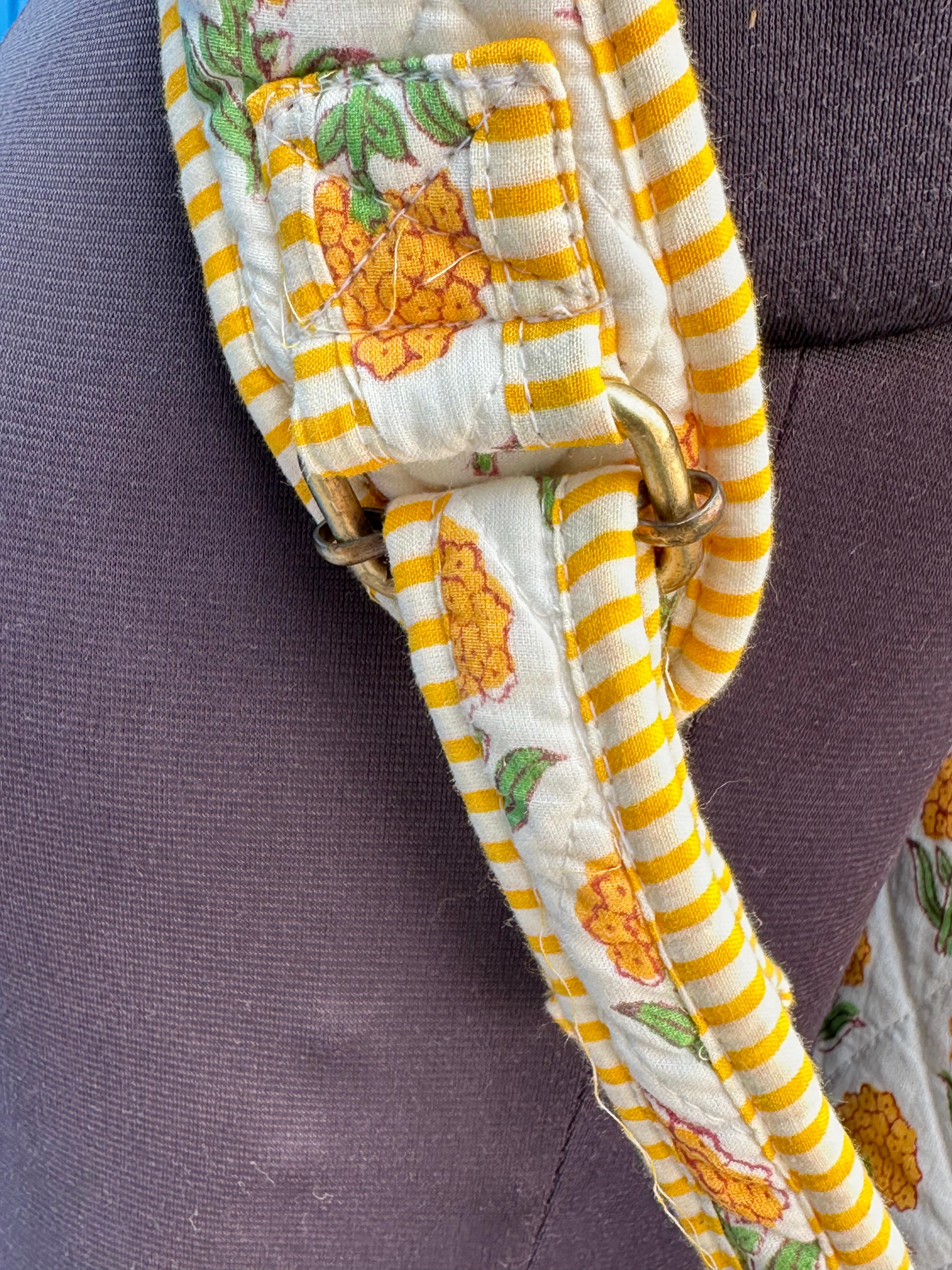 Handcrafted Block Print Backpack – Marigold Bloom Design